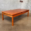 Vintage Mid Century Trioh Teak Coffee Table