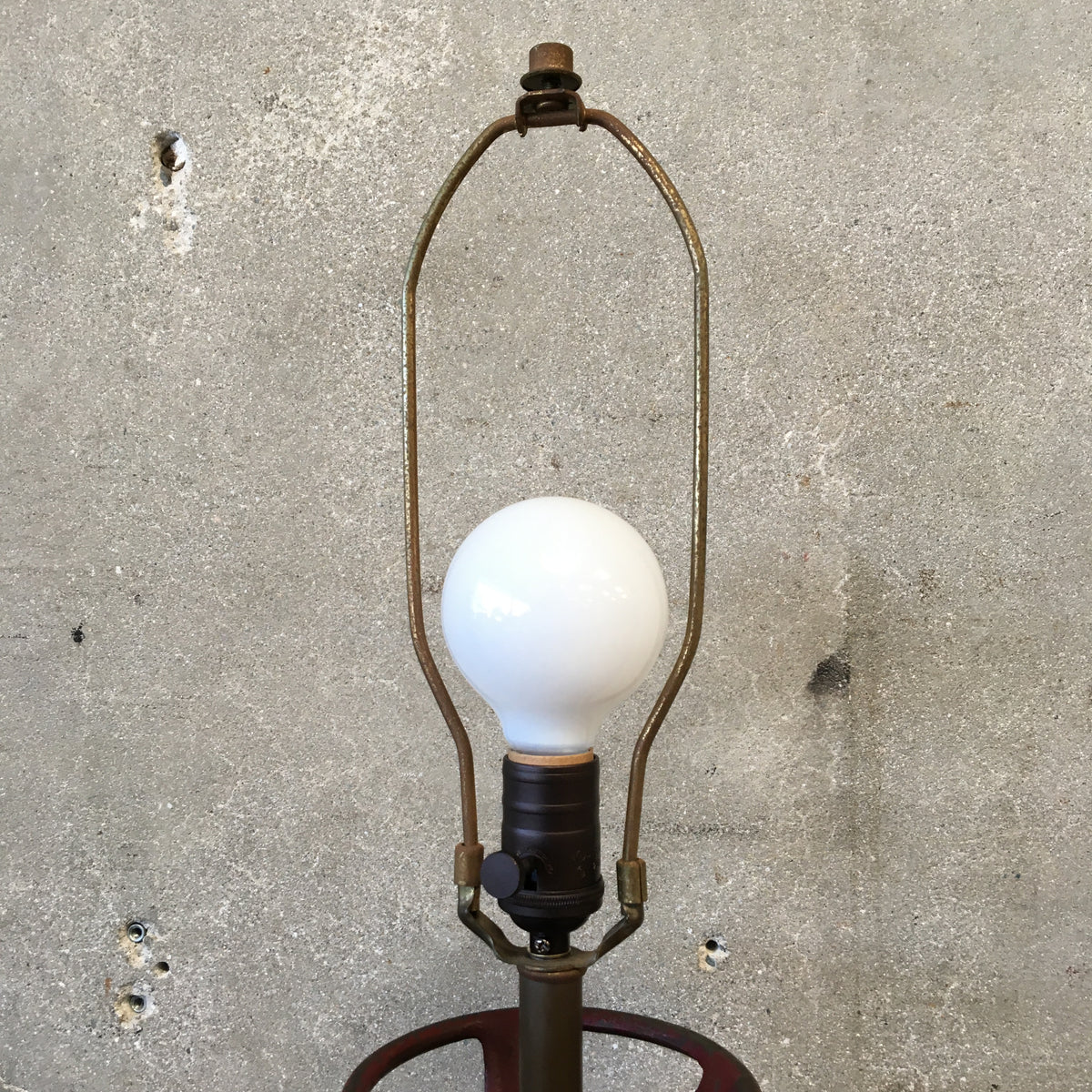 Vintage Fire Extinguisher Lamp " Quick Aid"