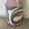 Psychedelic Hippie Salt Glaze Ceramic Vase