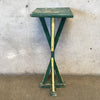 Tramp / Folk Art Early American Side Table