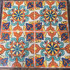 Monterey Four Tile Table with 8" D&M Tiles