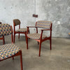 Set of 6 Mid Century Danish Dining Chairs by Erik Buch