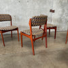 Set of 6 Mid Century Danish Dining Chairs by Erik Buch