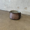 Antique Copper Cauldron Pot