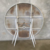 Vintage Folding Patio Round Table by Salterini #2