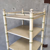 Original 1954 Hollywood Regency Bamboo Shelving #1