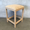 Burlap Counter Stool