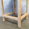 Burlap Counter Stool