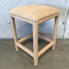 Burlap Counter Stool