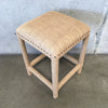 Burlap Counter Stool