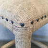 Burlap Counter Stool