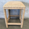 Burlap Counter Stool