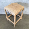 Burlap Counter Stool