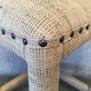 Burlap Counter Stool