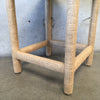 Burlap Counter Stool