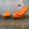 Saarinen for Knoll Womb Chair & Ottoman