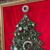 1960's Christmas Tree Lighted Frame