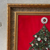 1960's Christmas Tree Lighted Frame