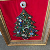 1960's Christmas Tree Lighted Frame