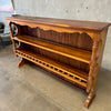 Solid Wood Craftsman Shelf - Circa 1979, Mexico