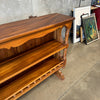 Solid Wood Craftsman Shelf - Circa 1979, Mexico