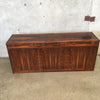 Mid Century Rosewood Credenza With Key