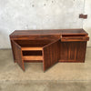 Mid Century Rosewood Credenza With Key