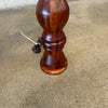 Pair of Solid Wood Turned Lamps