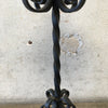 Single Tile Table Wrought Iron D&M Tile 1930s - Fleur de Lis