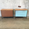 Pair of Vista of California Two Door Cabinets