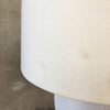 Giant Ceramic Cream Crackle Lamp