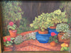 1973 Signed Garden Painting