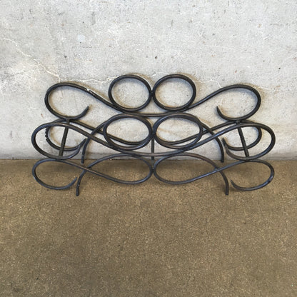 Wrought Iron Wine Rack