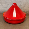 De Silva Hand Made In Italy Tagine With Red/Orange Glazed Lamb Pot