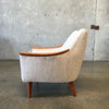 Vintage 1960s Teak Upholstered Chair