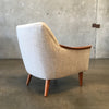 Vintage 1960s Teak Upholstered Chair