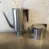 Mid Century Modern Set of Stelton Stainless Arne Jacobson Cylinda-Line