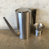 Mid Century Modern Set of Stelton Stainless Arne Jacobson Cylinda-Line