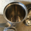 Mid Century Modern Set of Stelton Stainless Arne Jacobson Cylinda-Line