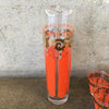 Vintage Punch Glass Set