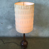 Mid Century Lamp with Original Shade