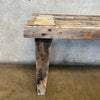 Mid Century Modern Slat Wood Bench