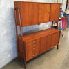 Vintage Two Tier Danish Teak Credenza by Gunni Oman Model Three