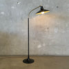 Laurel Lamp Co. B-683 Gooseneck Floor Flying Saucer Lamp