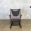 Frank Reenskaug for Bramini Denmark Rocking Chair