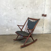 Frank Reenskaug for Bramini Denmark Rocking Chair