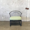 Vintage Bistro Cushioned Patio Chair