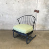 Vintage Bistro Cushioned Patio Chair