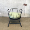 Vintage Bistro Cushioned Patio Chair