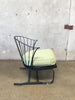 Vintage Bistro Cushioned Patio Chair